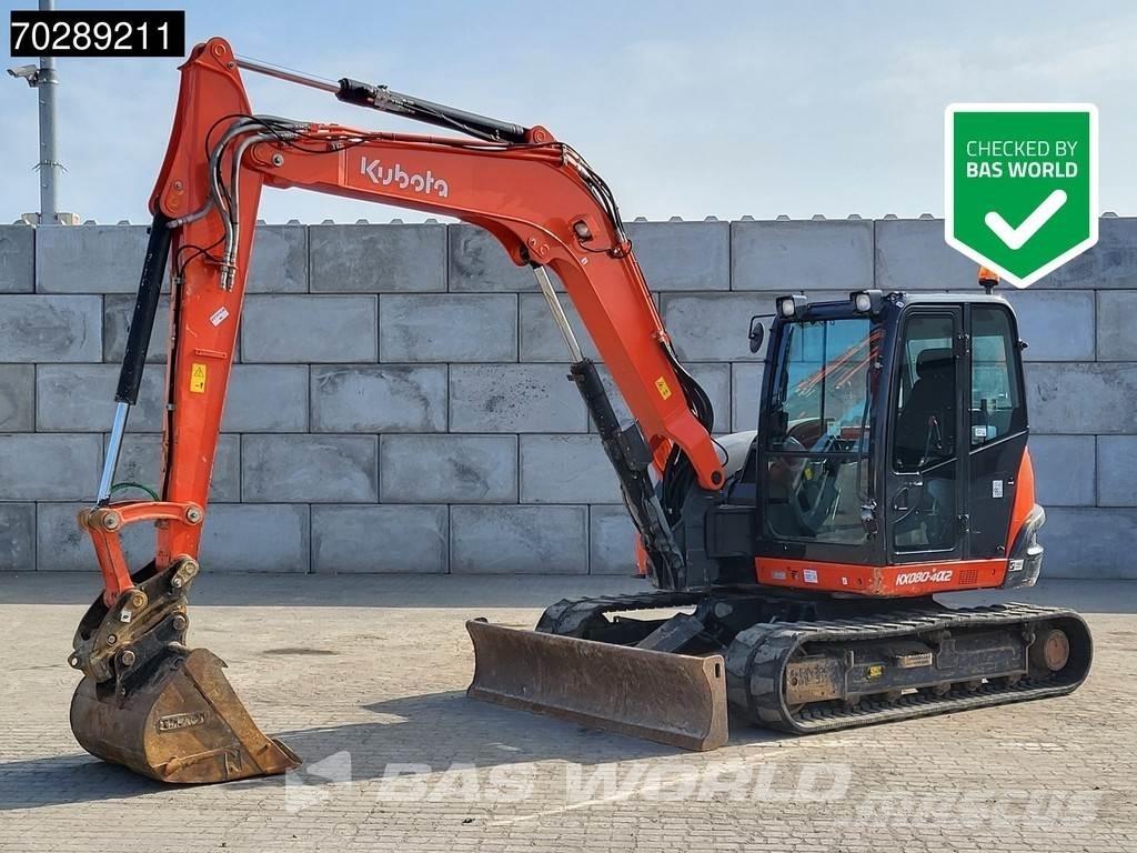 Kubota KX080-4 Εκσκαφάκι (διαβολάκι) < 7t
