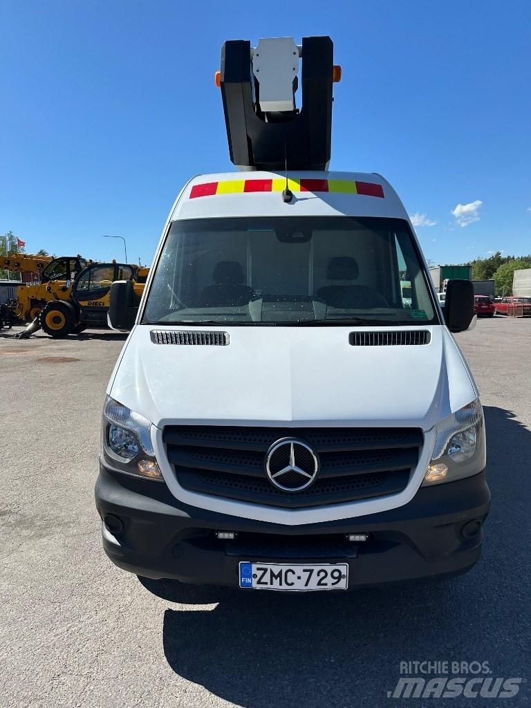 VERSALIFT VDT-170-F Εναέριες πλατφόρμες τοποθετημένες σε φορτηγό