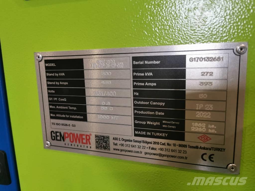 Genpower GNT 300 Γεννήτριες ντίζελ