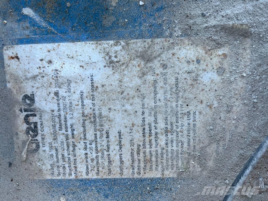 Genie GS 1930 Ανυψωτήρες ψαλιδωτής άρθρωσης
