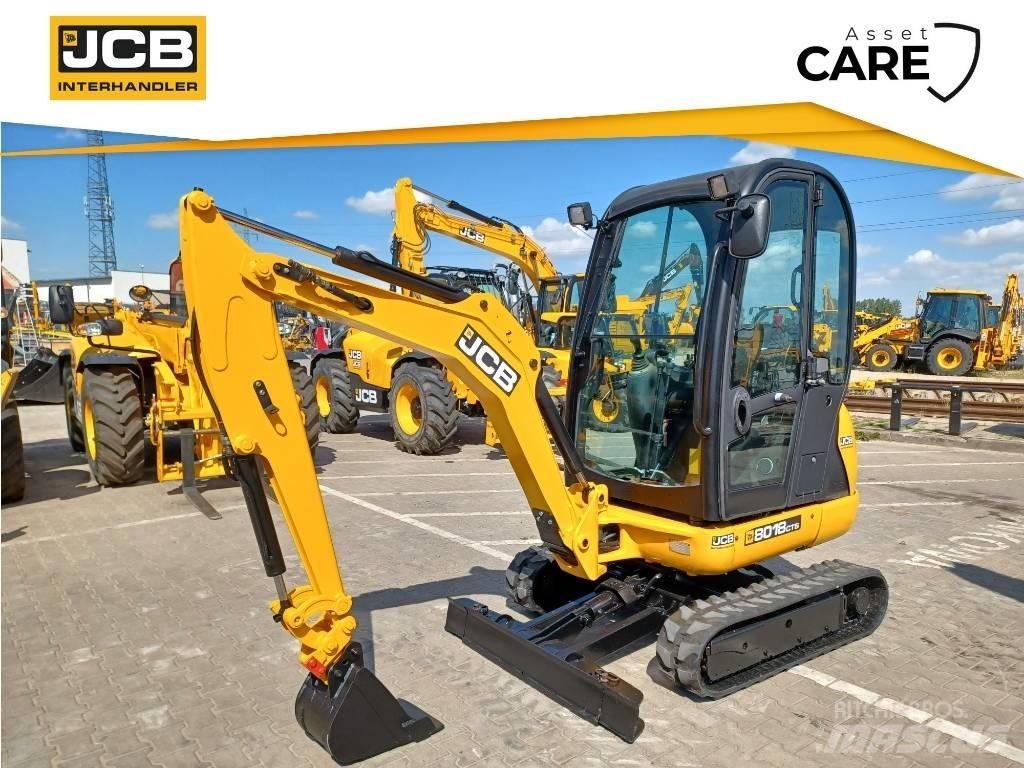 JCB 8018 CTS Εκσκαφάκι (διαβολάκι) < 7t