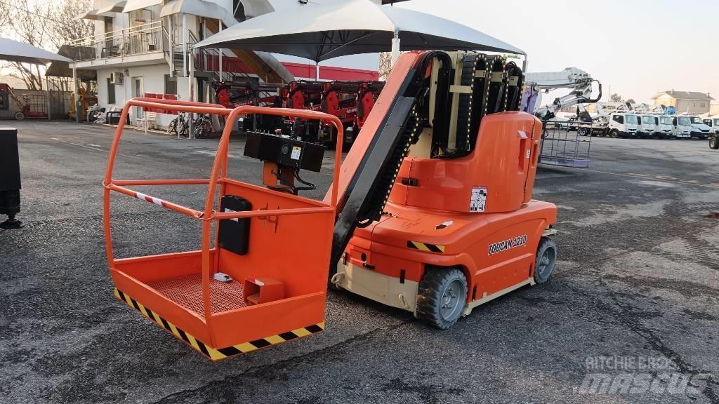 Toucan 1210 Ανυψωτήρες με τηλεσκοπικό βραχίονα