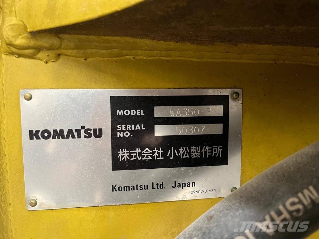 Komatsu WA 350-3 Φορτωτές με λάστιχα (Τροχοφόροι)