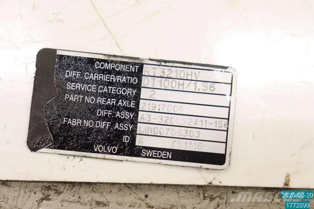 Volvo FM 13 Άξονες