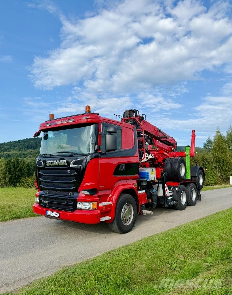 Scania R580 V8 6x4 Φορτηγά Κόφα