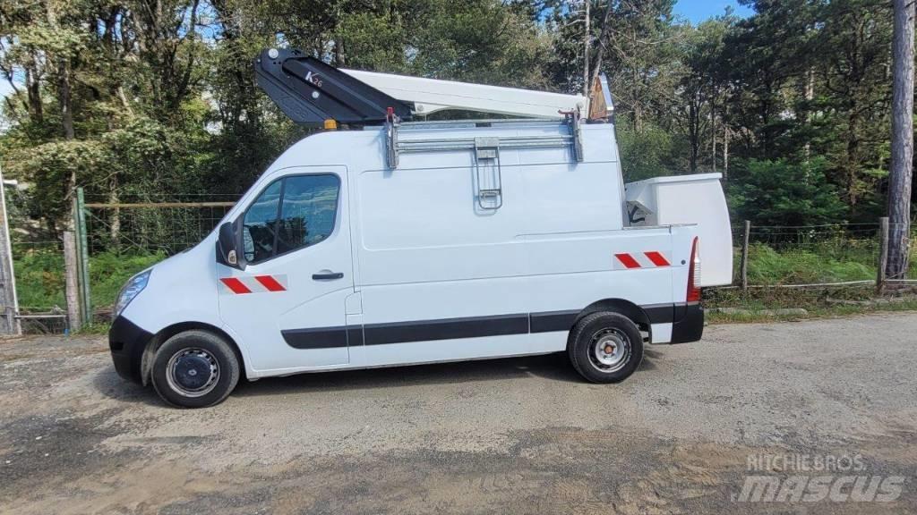 Renault Master Εναέριες πλατφόρμες τοποθετημένες σε ρυμούλκα