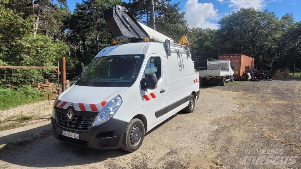 Renault Master Εναέριες πλατφόρμες τοποθετημένες σε ρυμούλκα