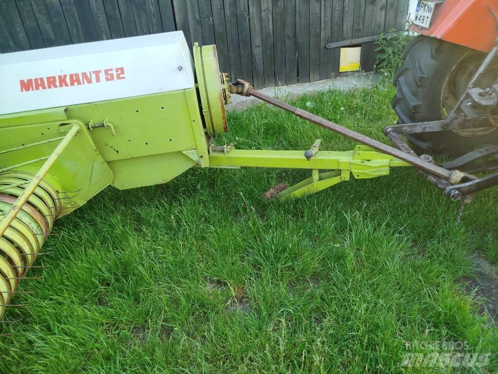CLAAS Markant 52 Πρέσες τετράγωνων δεμάτων