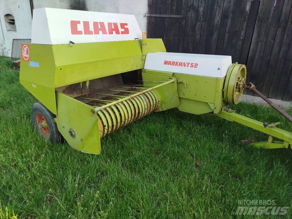 CLAAS Markant 52 Πρέσες τετράγωνων δεμάτων