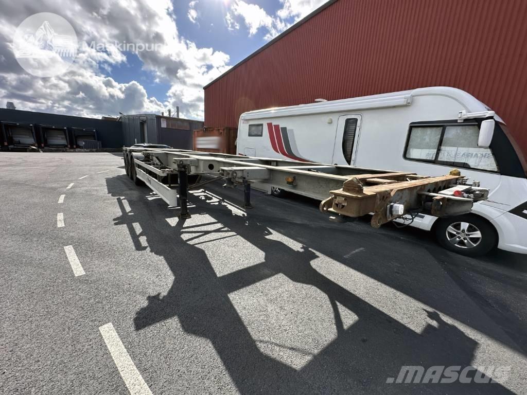 Fliegl SDS 400 Ημιρυμούλκες Container
