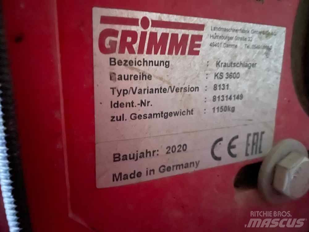 Grimme KS 3600 Εξοπλισμός πατατοκαλλιεργειών - Άλλα