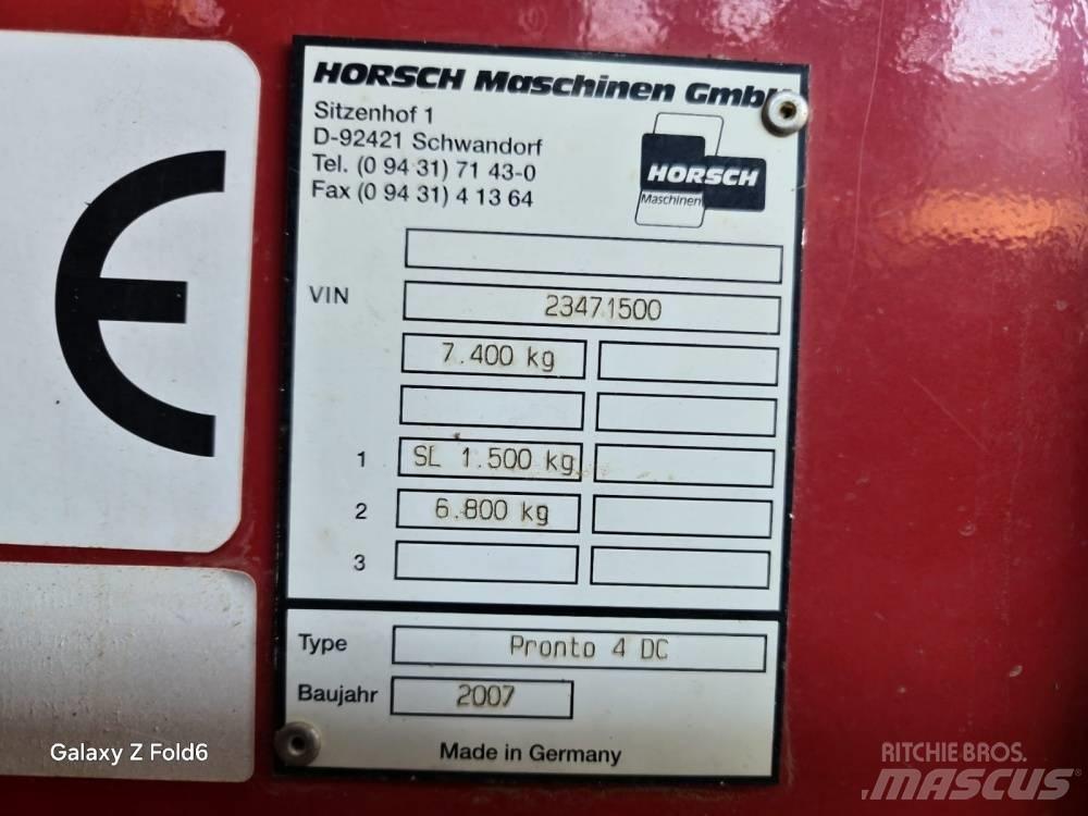 Horsch Pronto 4 DC Συνδυαστικοί σπορείς