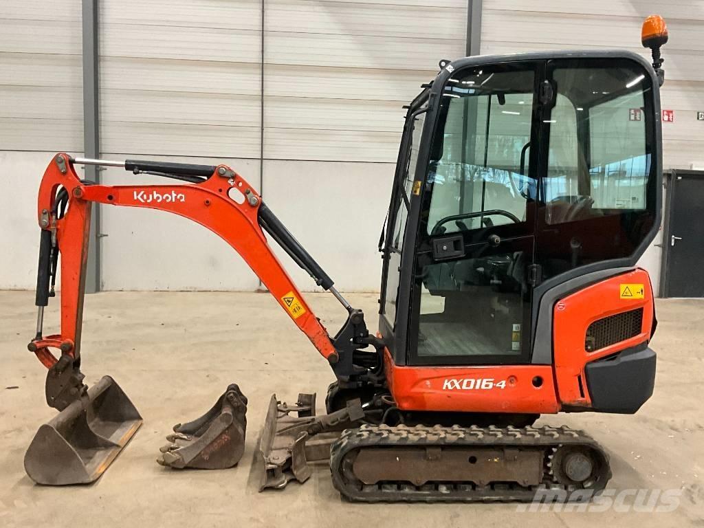 Kubota KX 016-4 Εκσκαφάκι (διαβολάκι) < 7t