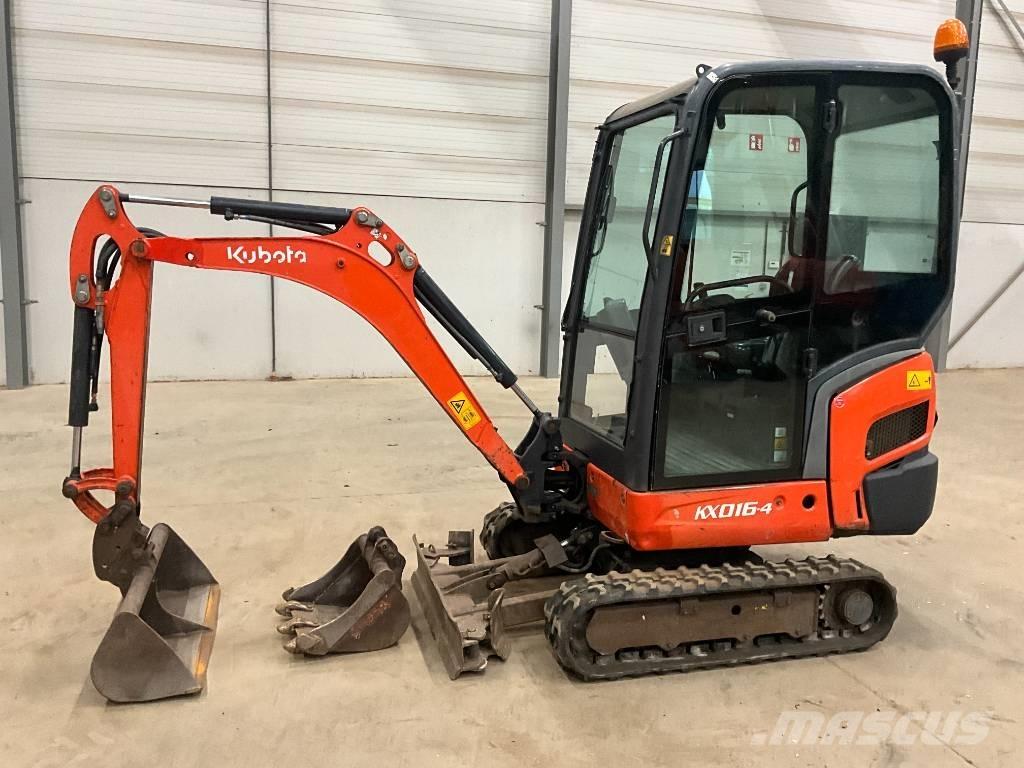 Kubota KX 016-4 Εκσκαφάκι (διαβολάκι) < 7t