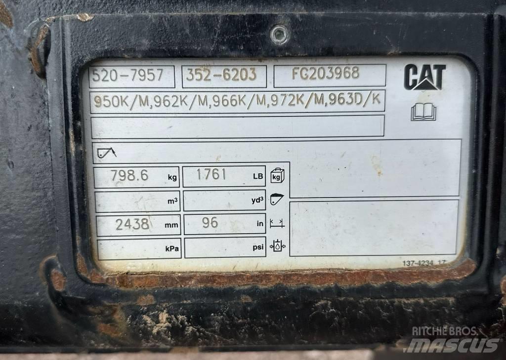 CAT 950M Φορτωτές με λάστιχα (Τροχοφόροι)
