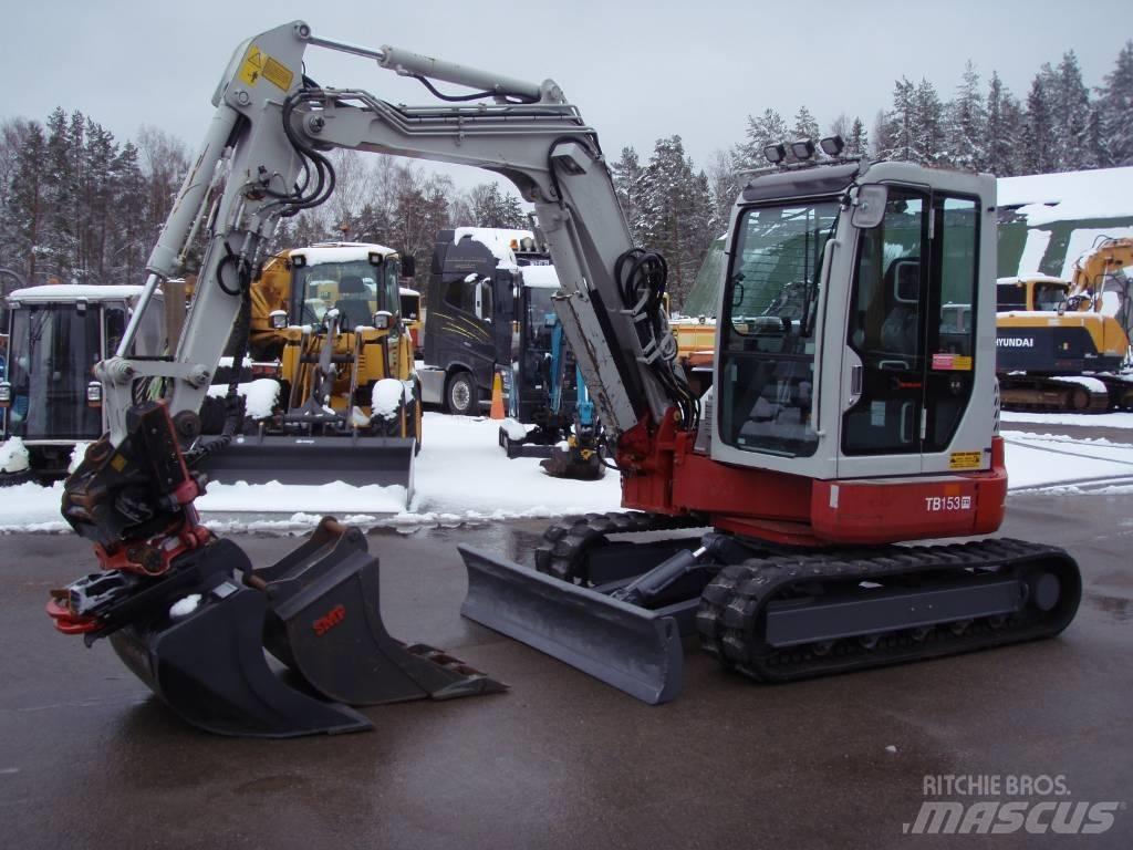 Takeuchi TB153FR Εκσκαφάκι (διαβολάκι) < 7t