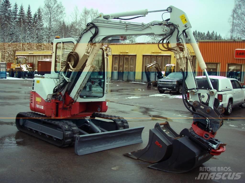 Takeuchi TB153FR Εκσκαφάκι (διαβολάκι) < 7t
