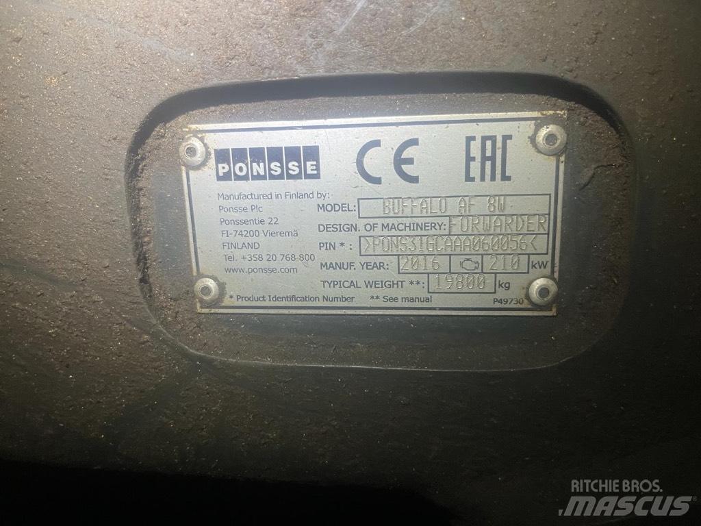 Ponsse Buffalo Μεταφορείς ξυλείας