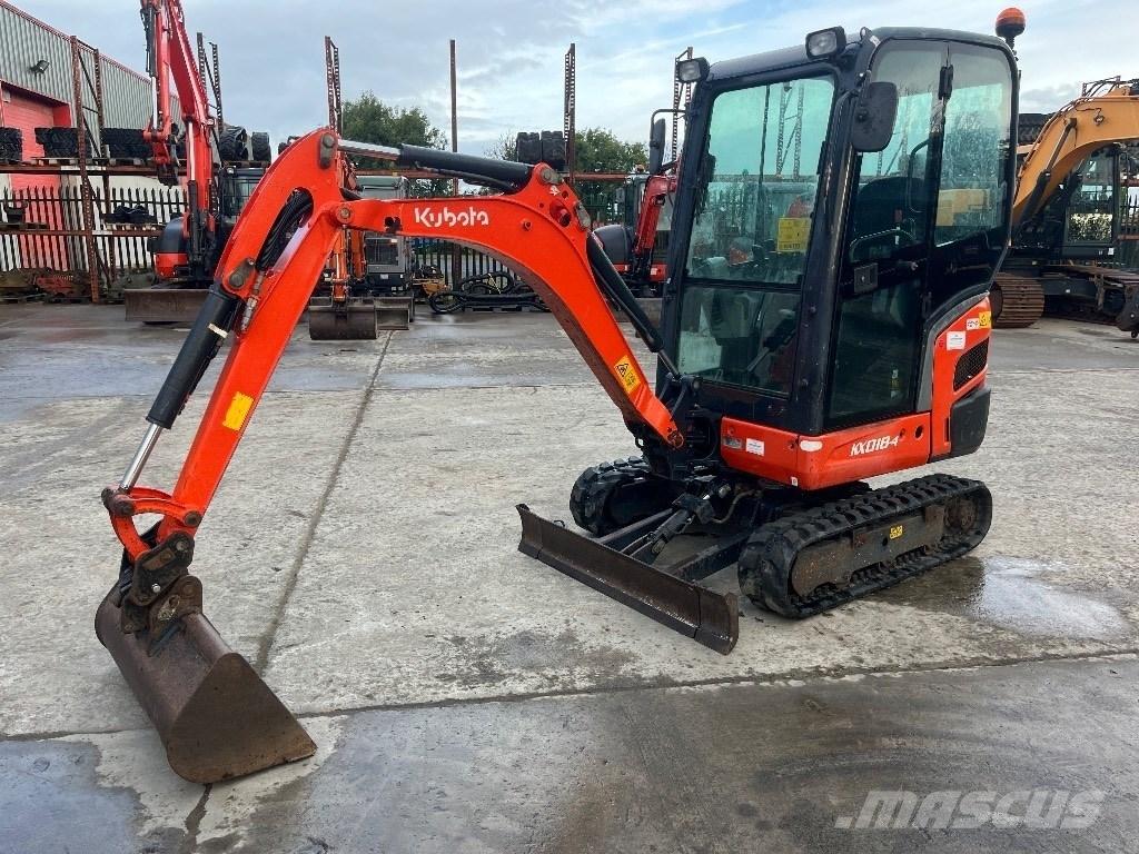 Kubota KX 018-4 Εκσκαφάκι (διαβολάκι) < 7t