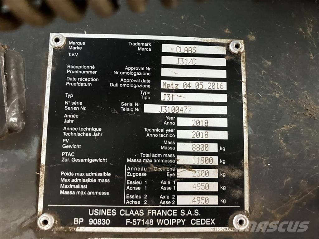 CLAAS 5200 FC Πρέσες τετράγωνων δεμάτων