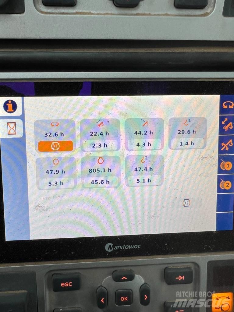 Grove GRT 8100 Γερανοί ανώμαλου εδάφους