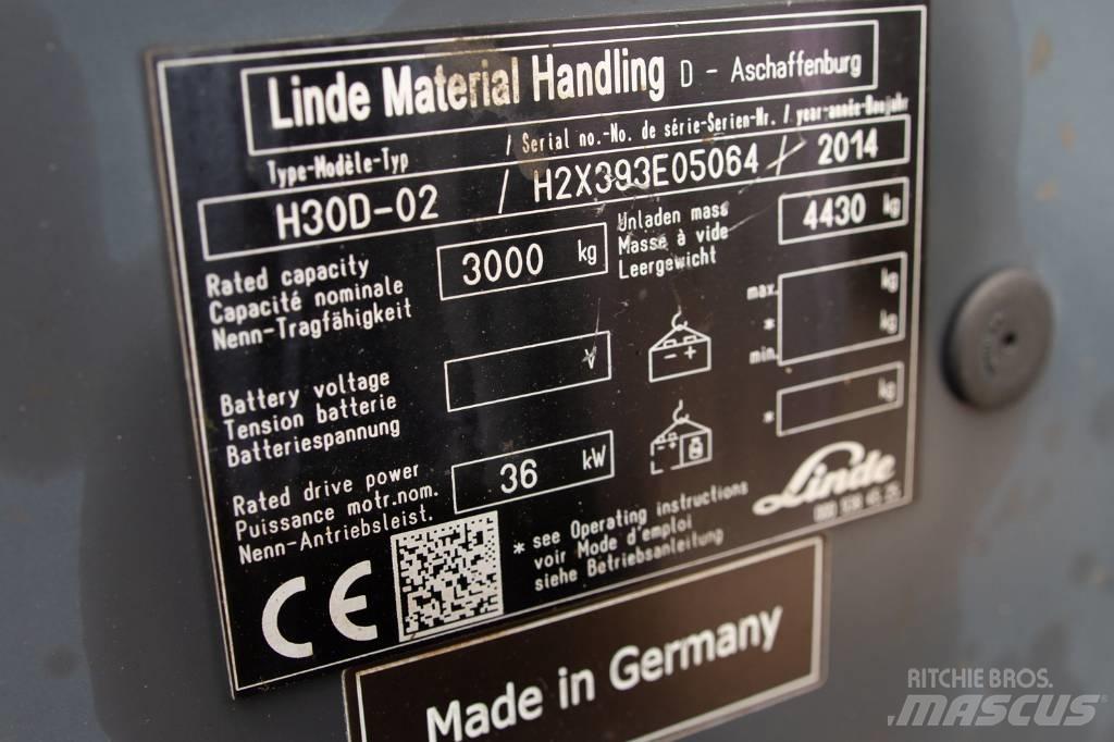 Linde H30D-02 Πετρελαιοκίνητα Κλαρκ