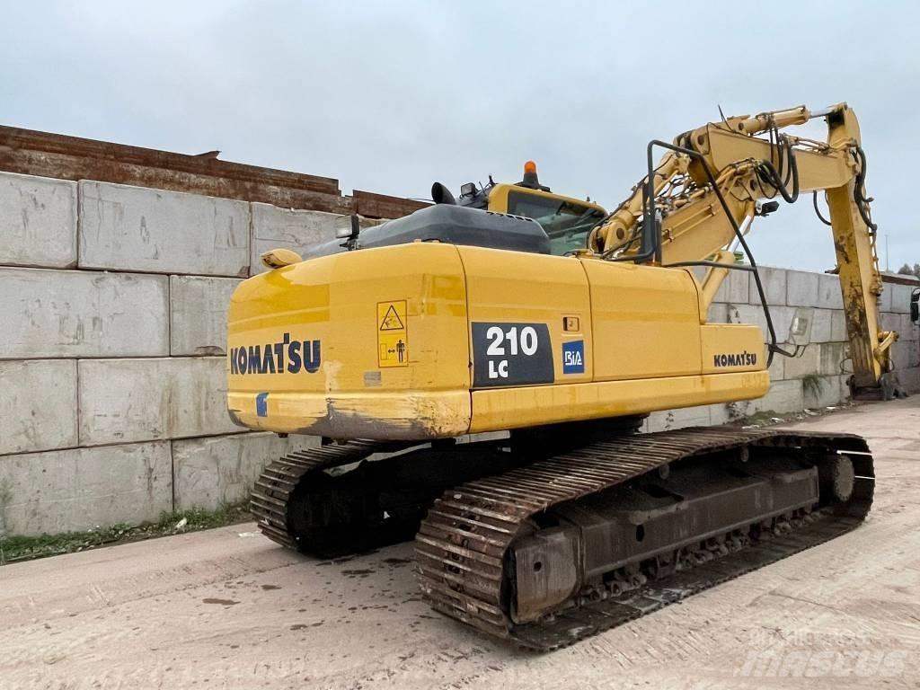 Komatsu PC 210 Εκσκαφείς με ερπύστριες