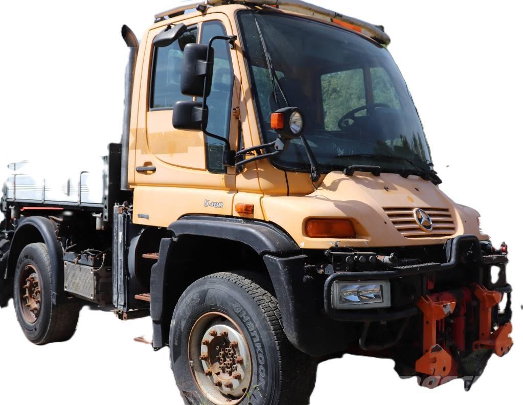 Unimog U400 Φορτηγά Kαρότσα με ανοιγόμενα πλαϊνά