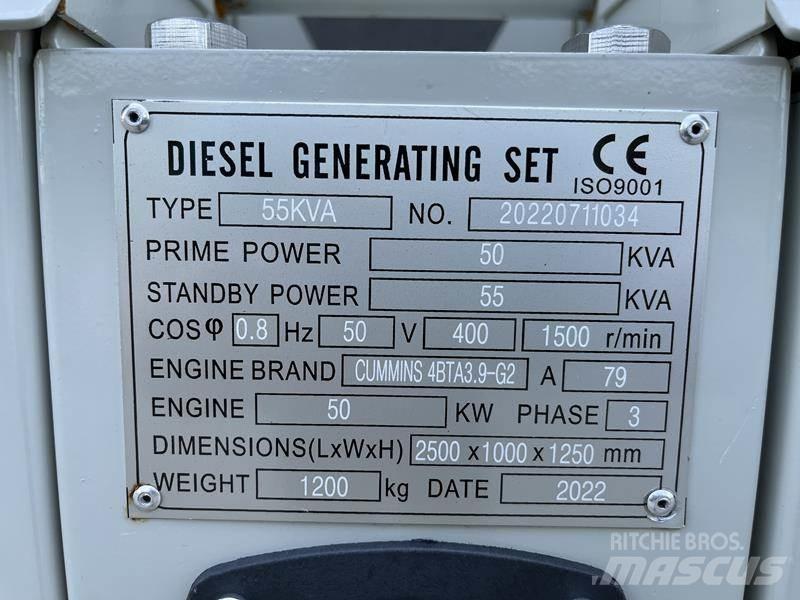 Cummins 55 kVA Γεννήτριες ντίζελ