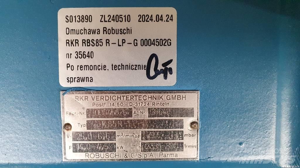 Robuschi RBS 85 Εξαρτήματα συμπιεστών