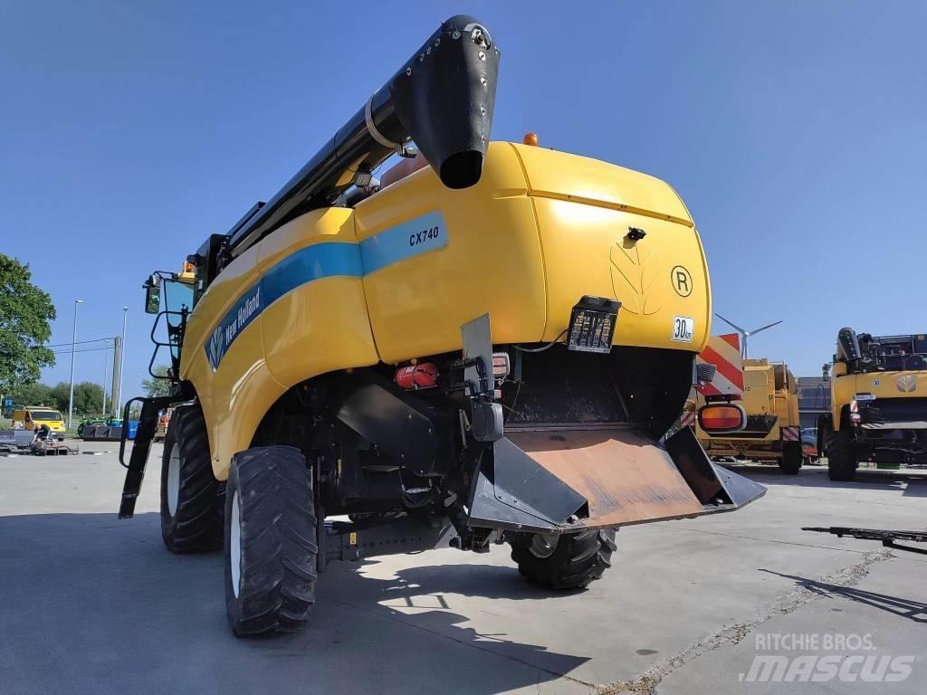 New Holland CX 760 Θεριζοαλωνιστικές μηχανές