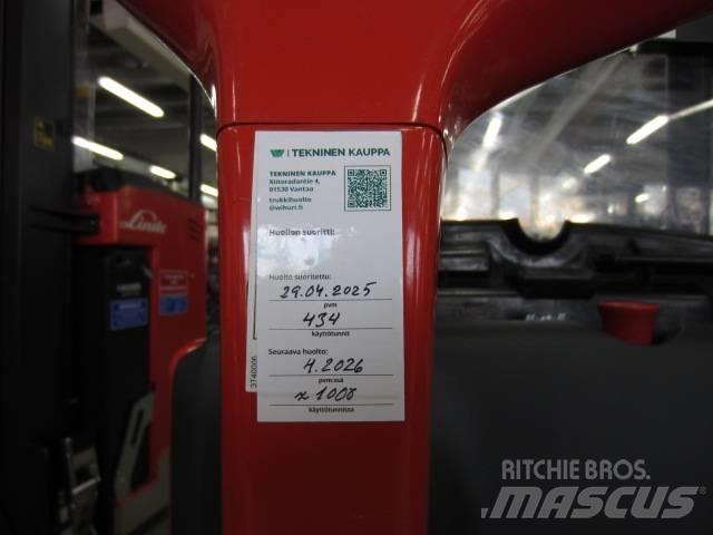 Linde L 10 Παλετοφόρα πεζού χειριστή με ιστό