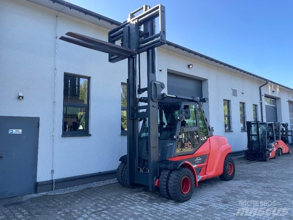 Linde H80T-03/1100 Περονοφόρα ανυψωτικά κλαρκ με φυσικό αέριο LPG