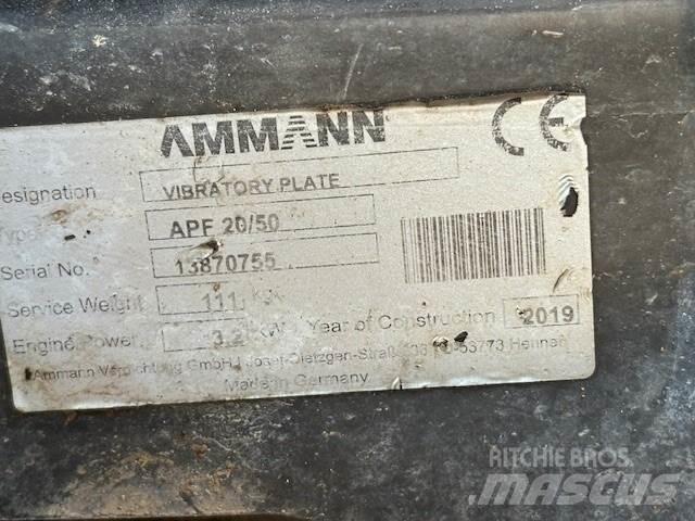 Ammann APF 20/50 Επίπεδοι κόπανοι