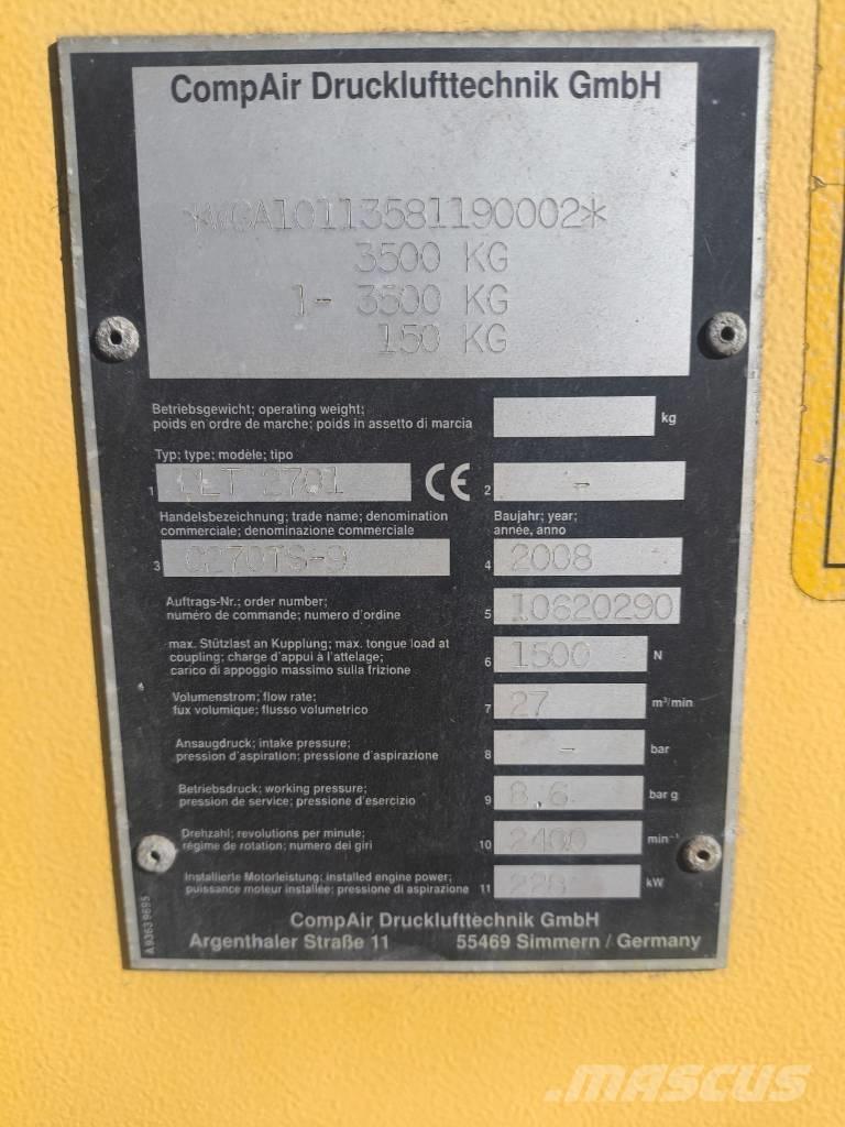 Compair DLT2701 Συμπιεστές