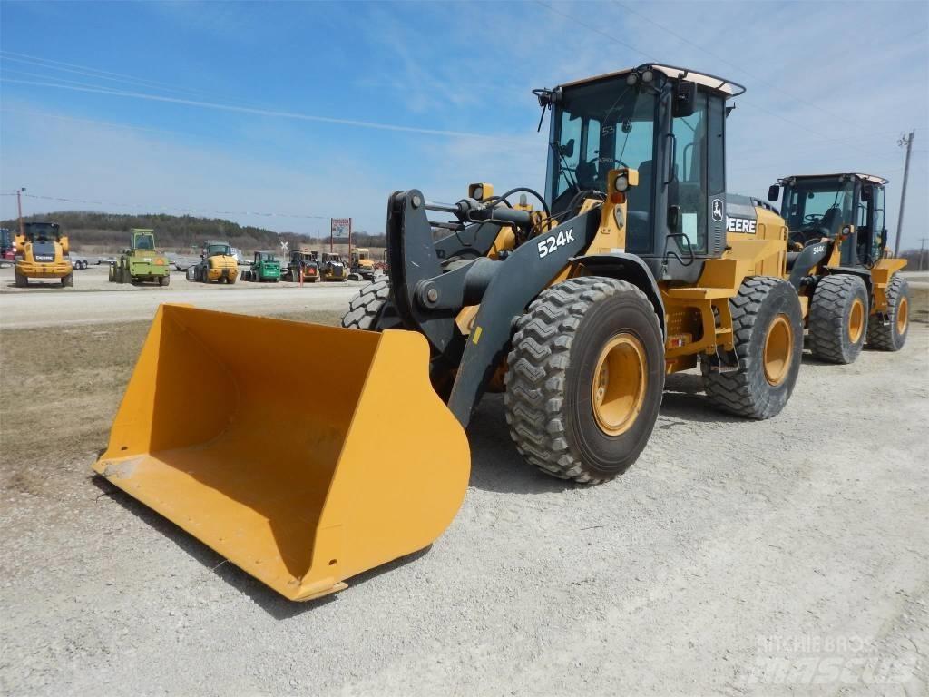 John Deere 524K Φορτωτές με λάστιχα (Τροχοφόροι)