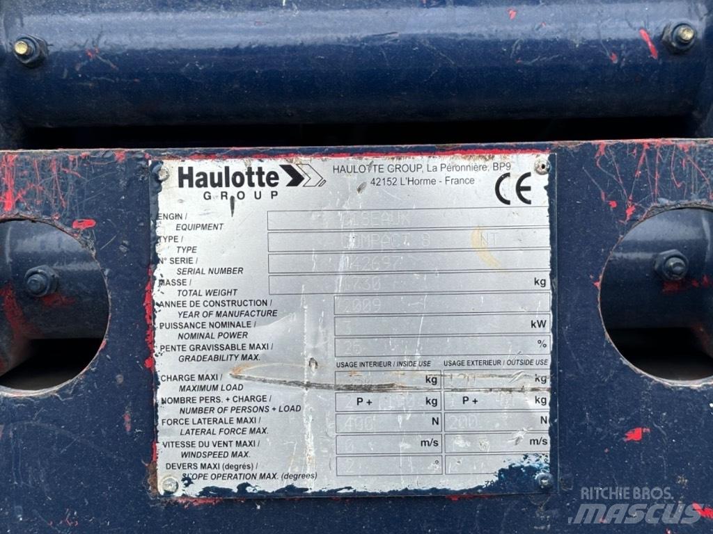 Haulotte Compact 8 Ανυψωτήρες ψαλιδωτής άρθρωσης