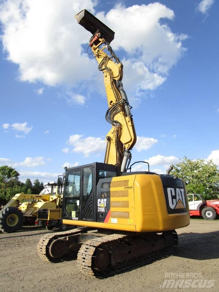 CAT 318 E L Εκσκαφείς με ερπύστριες