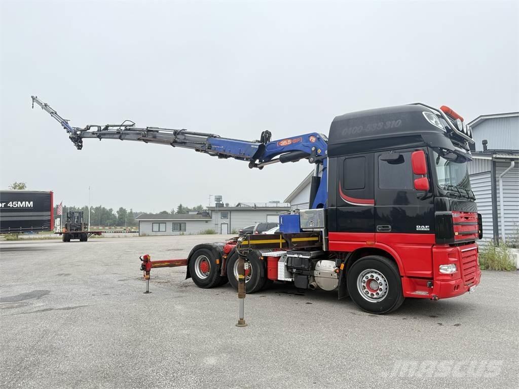 DAF XF105.510 6X4 Φορτηγά με Γερανό