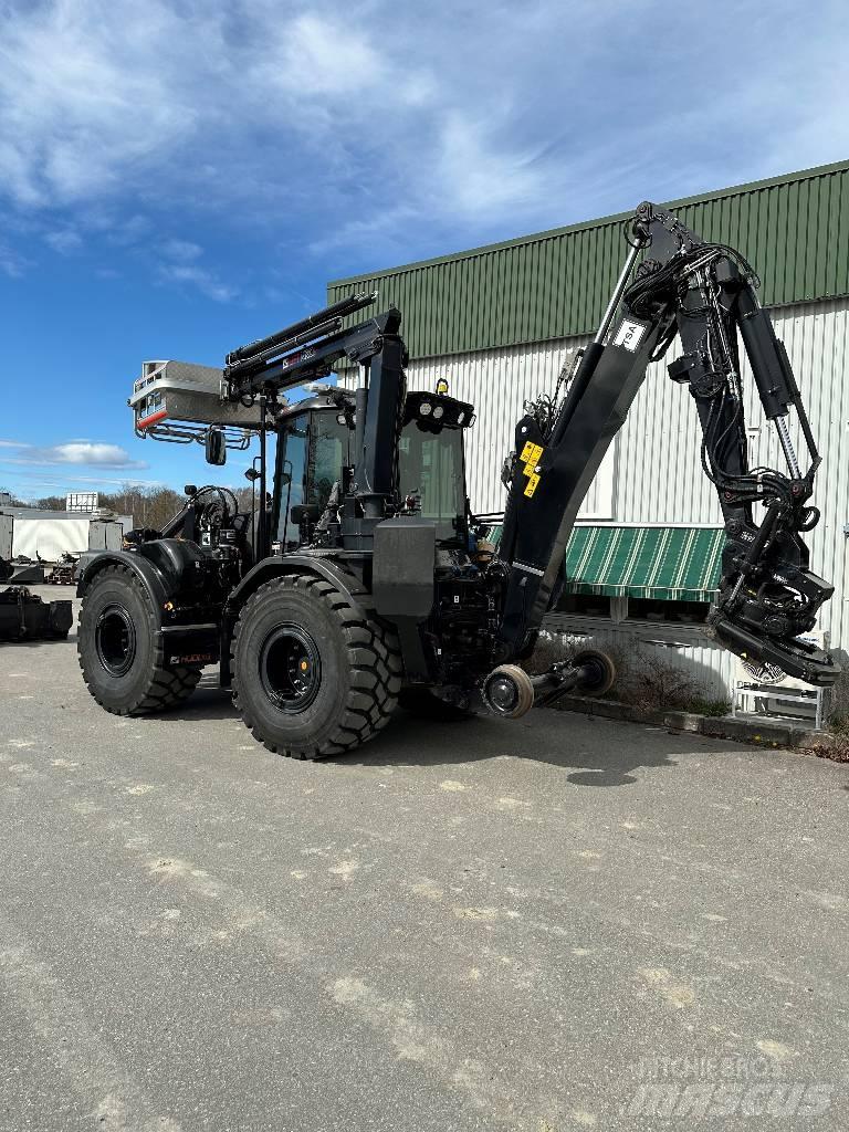 Huddig 1260D Rail Εκσκαφείς Φορτωτές τύπου JCB