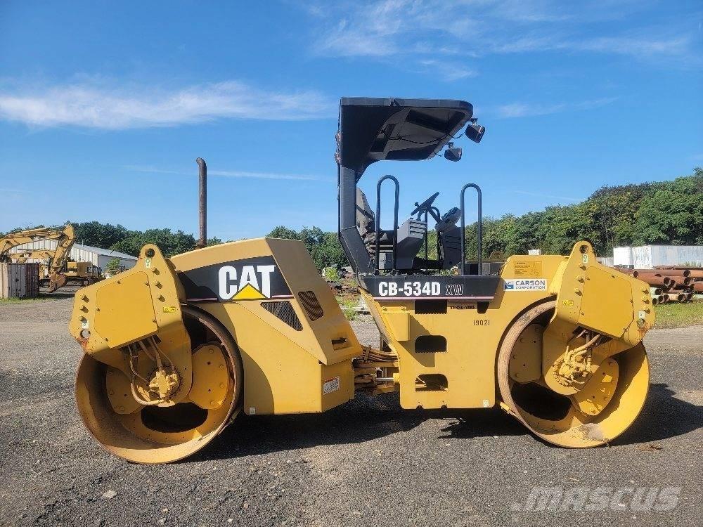 CAT CB 534 DXW Οδοστρωτήρες διπλού κυλίνδρου