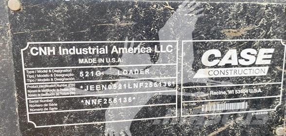 CASE 521G XT Φορτωτές με λάστιχα (Τροχοφόροι)