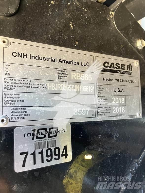 Case IH RB565 Πρέσες κυλινδρικών δεμάτων