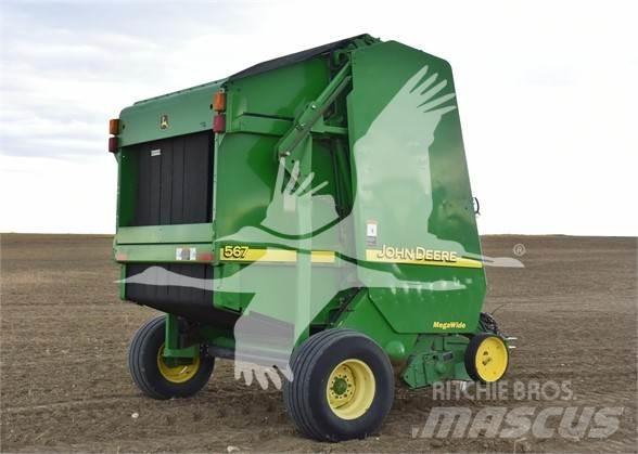 John Deere 567 Πρέσες κυλινδρικών δεμάτων