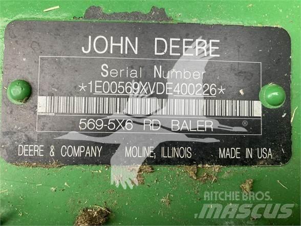 John Deere 569 Πρέσες κυλινδρικών δεμάτων