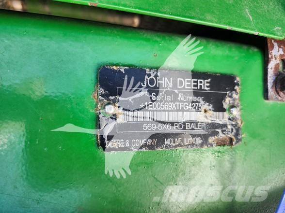 John Deere 569 Πρέσες κυλινδρικών δεμάτων