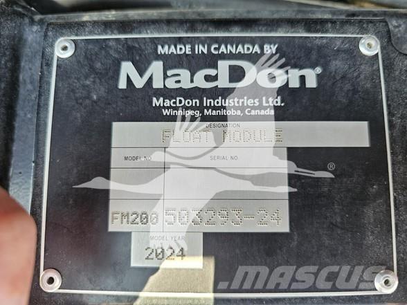 MAC DON FD250 Κεφαλές θεριζοαλωνιστικών μηχανών