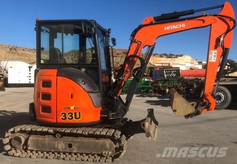 Hitachi ZX 33 U-5 A Εκσκαφάκι (διαβολάκι) < 7t