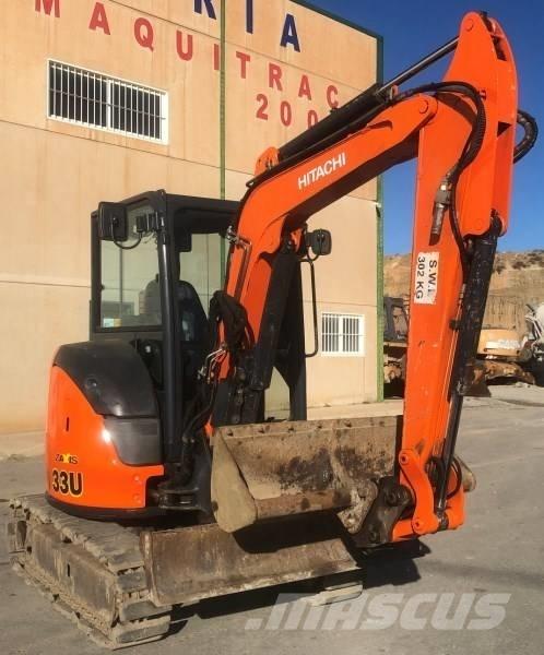 Hitachi ZX 33 U-5 A Εκσκαφάκι (διαβολάκι) < 7t