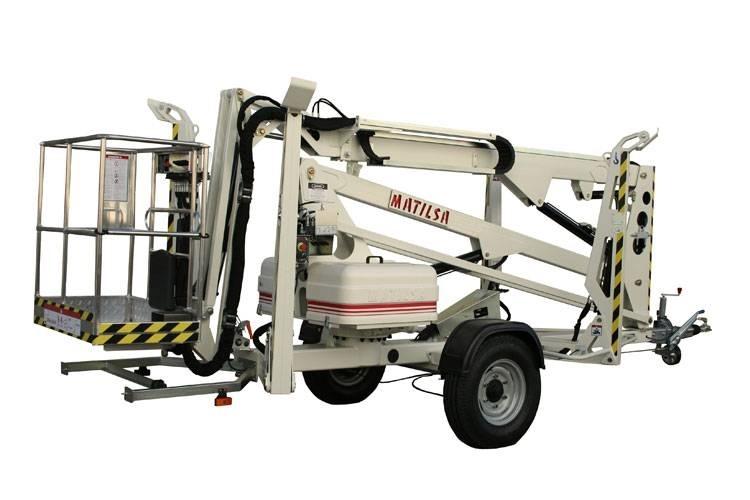 Matilsa Parma 15 T Εναέριες πλατφόρμες τοποθετημένες σε ρυμούλκα